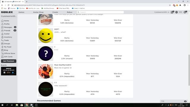 How to get all the badges in skate park roblox смотреть онлайн