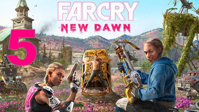 Прохождение Far Cry New Dawn №5 - Еле отбил Процветание+Помог Слепой