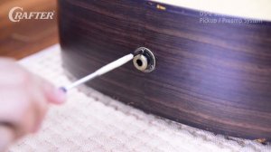 Crafter DS-2 Pickup/Preamp (звукосниматель на гитарах Крафтер)