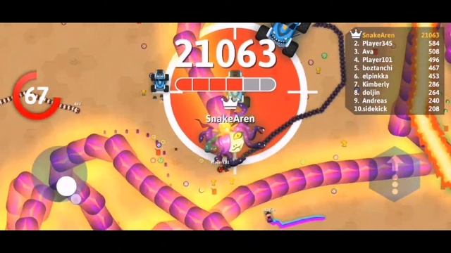 Snake.io 🐍 Medusa vs Snake Stomper! 730 Kill 37000+ Score | Gameplay смотреть онлайн