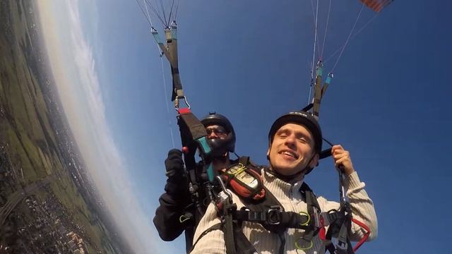 Полеты на параплане по подарочным сертификатам. Пермь 31.08.17