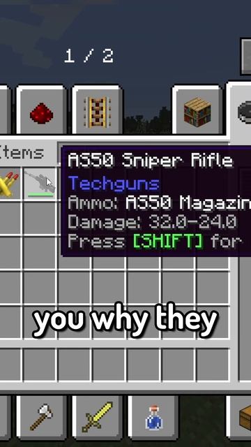 The Minecraft GUN MOD!?! | #shorts смотреть онлайн