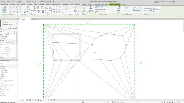 Toposolid in Revit - Sub Divide and Adding Points to Change the Terrain Height смотреть онлайн