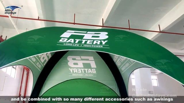 3m black inflatable dome tent with 1 sidewall, 6m Green airtigeht x shape camping tents for events смотреть онлайн