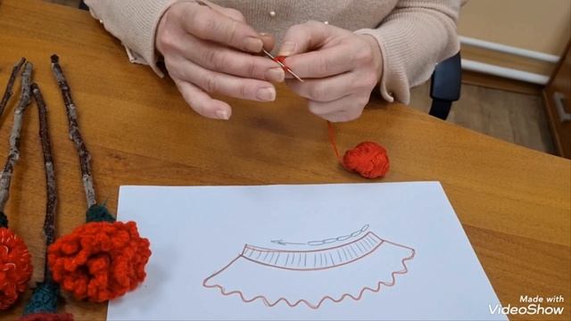 Мастер-класс "Вязание крючком - ГВОЗДИКИ" - Шкилёвский СДК смотреть онлайн