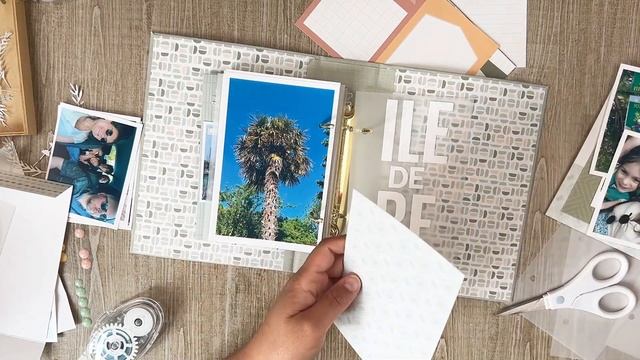 SCRAPBOOKING { TUTO MINI ALBUM } La Rochelle PARTIE 2 смотреть онлайн