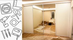 Установка встроенного шкафа-купе