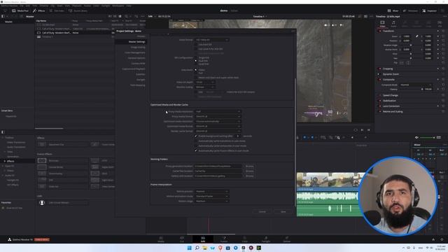 تعلم Resolve 18: تسريع البرنامج باسخدام Optimized Media смотреть онлайн