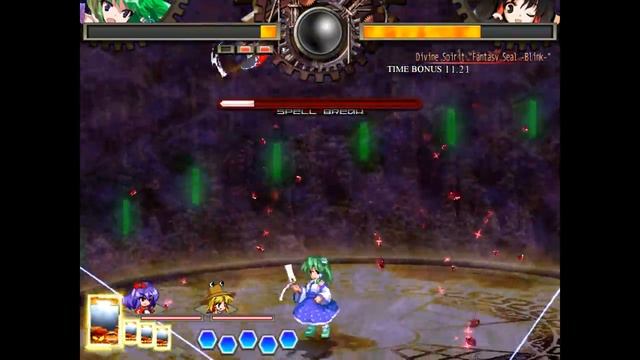 Touhou Hisoutensoku Sanae Lunatic 1cc смотреть онлайн