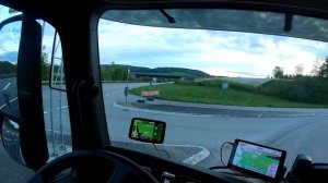 Рейс в Швейцарию. Работать в выходной - кайф! Дальнобой по Европе.