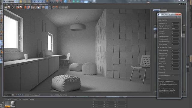 Realistic Interior Lighting in Corona for C4D | Easy & Fast смотреть онлайн