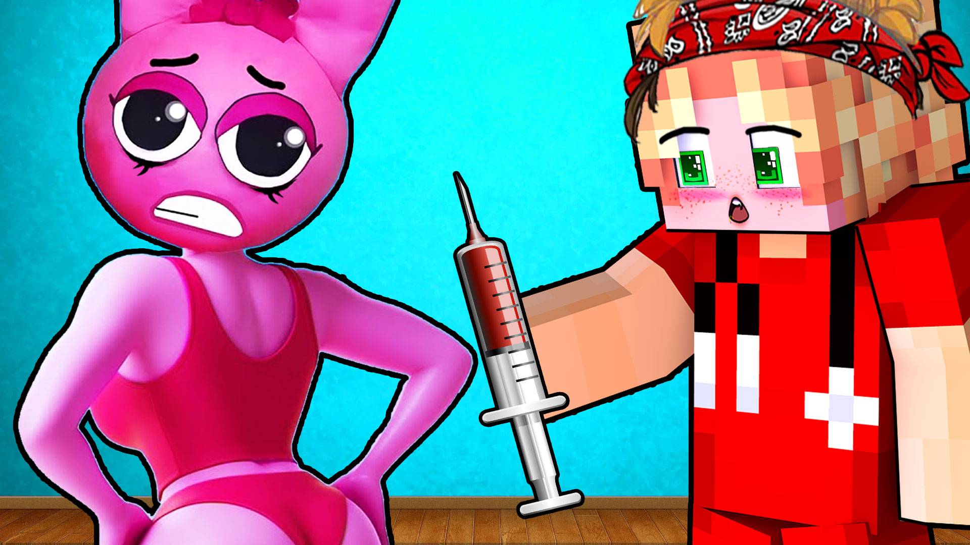 СПРУНКИ ПОПАЛА к ДОКТОРУ В МАЙНКРАФТ! SPRUNKI INCREDIBOX MINECRAFT смотреть онлайн