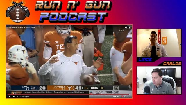 Run N' Gun Podcast EP. 3 - Meep Meep Down.. Texas brings down the Roadrunners. смотреть онлайн