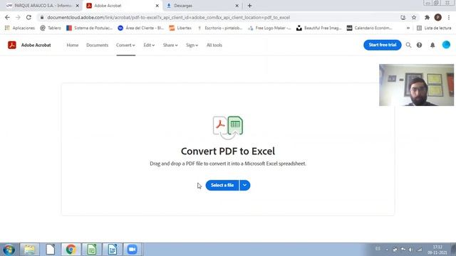 Traspasar tablas de los estados financieros en PDF a Exel смотреть онлайн