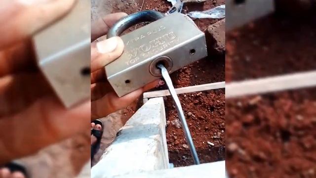 HOW TO OPEN TOP SECURITY PADLOCK WITHOUT OF KEYS|How to open Top security Padlock| смотреть онлайн