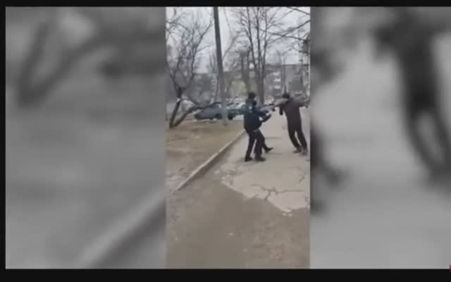 Беспредел.Облом полиции.Один в поле воин.Одесса,отбили водилу.