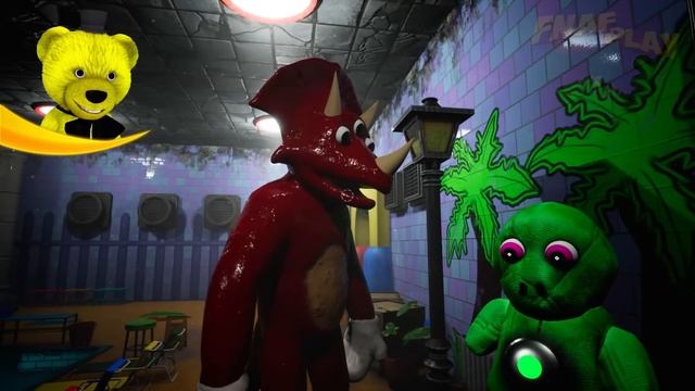 Новый Динозавр в Детсаде 🦖 Poppy Playtime Только Playtown 2