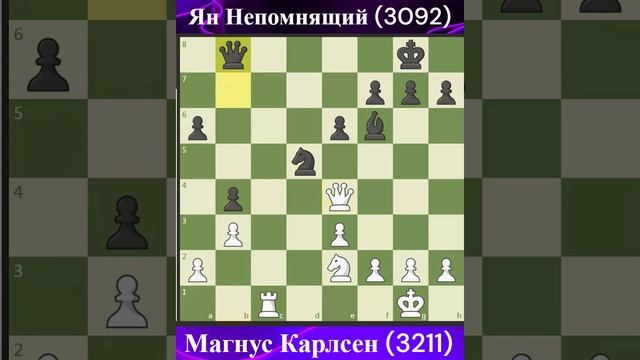 Магнус Карлсен(3211) & Ян Непомнящий(3092)Speed Chess Championship 2023 #chessgame #chess #chesskin