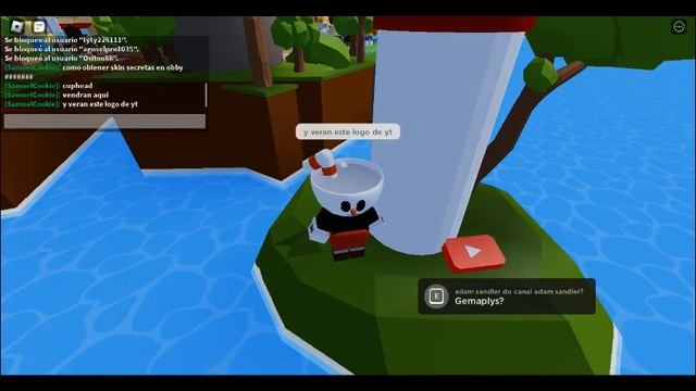 skins de Cuphead obby secretas смотреть онлайн