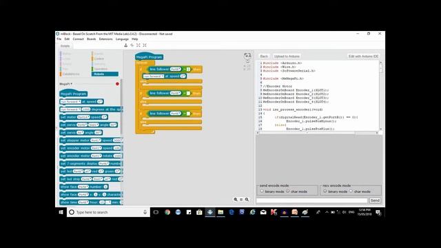 Makeblock Ultimate 2 0 -  Tutorial 7 - The Line Follower