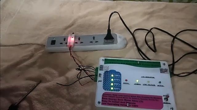 Automatic Water Tank & Submersible Motor ON/OFF Control System