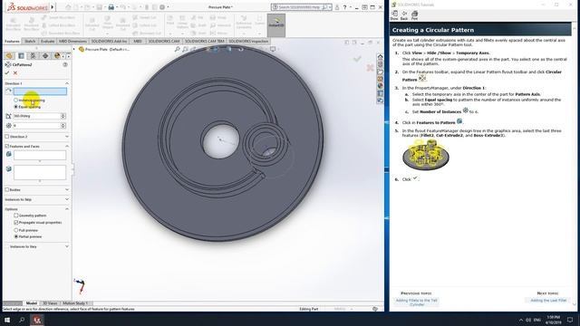 SolidWorks 2019 Tutorials смотреть онлайн