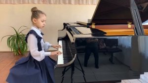 Елисеева Маргарита, 9 лет. Гайдн Дивертисмент ре мажор, Т. Шалгинова «Нить живого серебра»