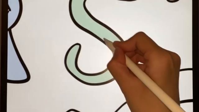 Alphabet lore but they Mix Color Coloring page / Josh Rubin - Black and White [NCS] смотреть онлайн