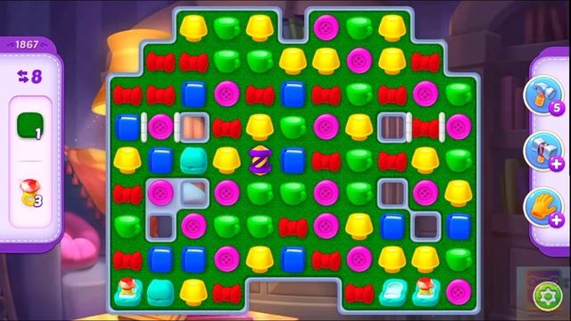 Homescapes Hard Level 1867