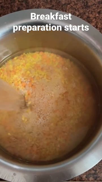 Soak Moong Dal, Red Lentils, Rice And Oats Overnight #healthylifestyle #healthyrecipes #food #reels