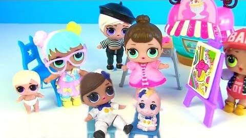 Куклы Лол LOL Сюрприз Мультик/ Художественная Школа и как сделать необычных Lol Surprise ???