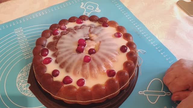 Шоколадно-ванильный кекс. Рецепт. Готовлю шаг за шагом