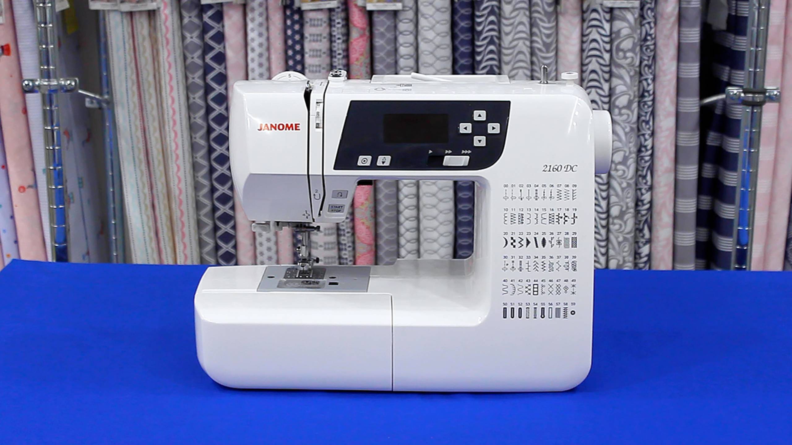 Janome 2160dc - Обзор швейной машины смотреть онлайн