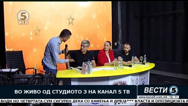 Аудиција за „Гранд звезди“ во студиото 1 на Канал 5 ТВ смотреть онлайн