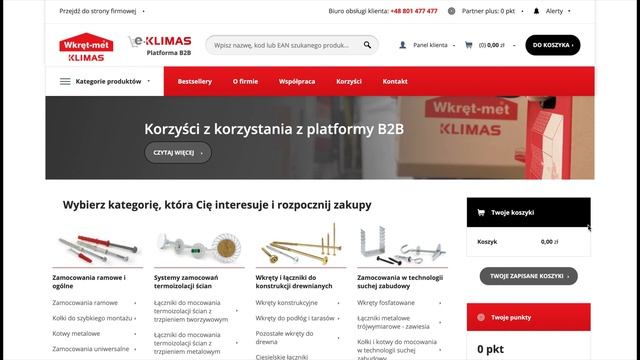 Platforma B2B Klimas Wkręt-met cz. 1 - składanie zamówień смотреть онлайн
