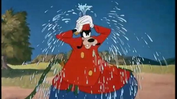 Goofy - The Big Wash - liquid inflation