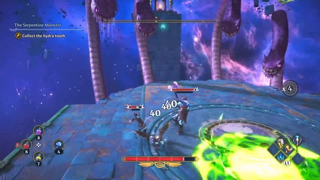 Immortals Fenyx Rising - Hydra boss battle смотреть онлайн