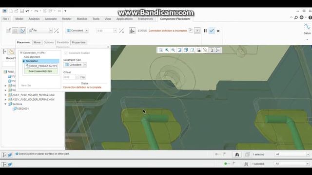 11. Creo 3.0 - Pin Constraint смотреть онлайн