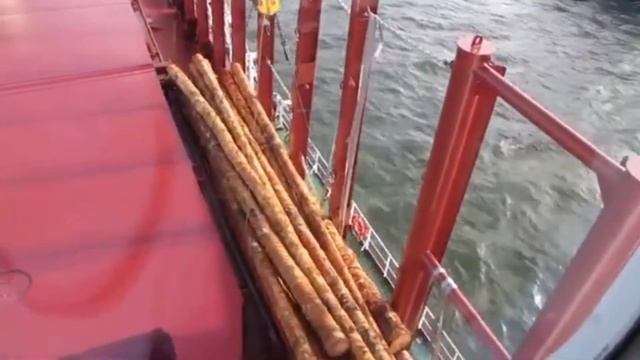 WOOD CARRIER VESSEL TOUR LOADING смотреть онлайн