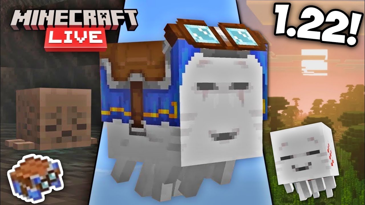📹 МАЙНКРАФТ 1.22: ГАСТЛИНГ, ДОБРЫЙ ГАСТ, ШЕЙДЕРЫ ОФИЦИАЛЬНО! Майнкрафт Лайв 2025 Анонс Обновления смотреть онлайн