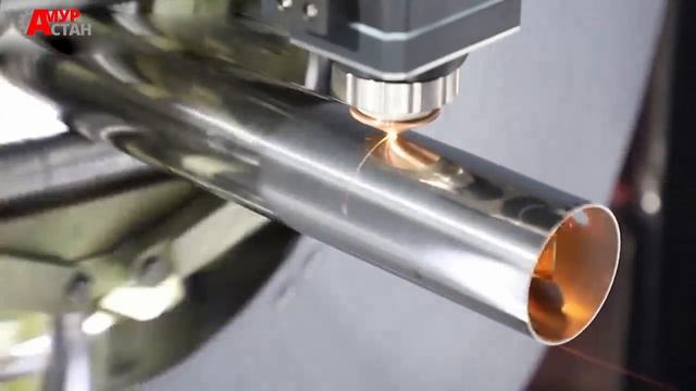 Работа трубореза XTLaser .mp4 смотреть онлайн