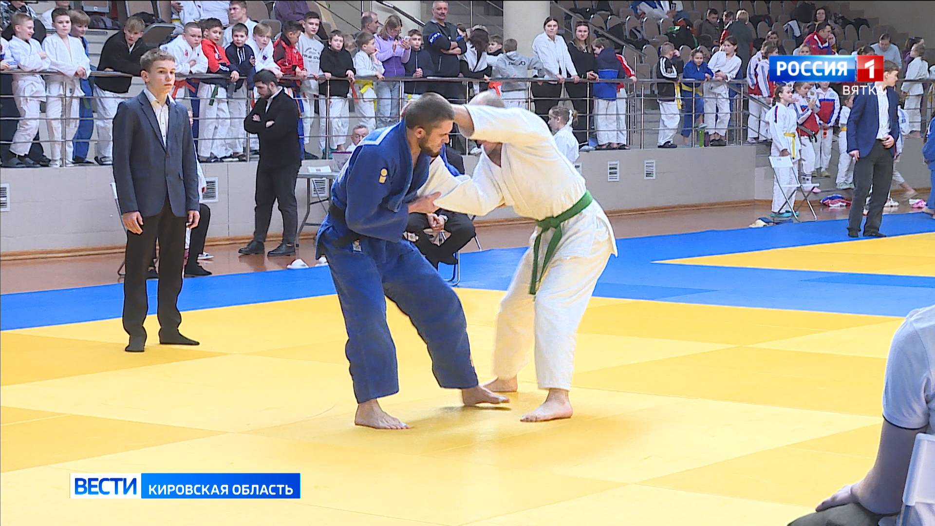 В Кирове прошли Чемпионат и Первенство области по дзюдо смотреть онлайн