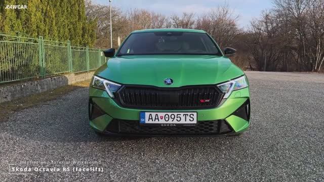 Skoda Octavia RS 2025 обзор смотреть онлайн