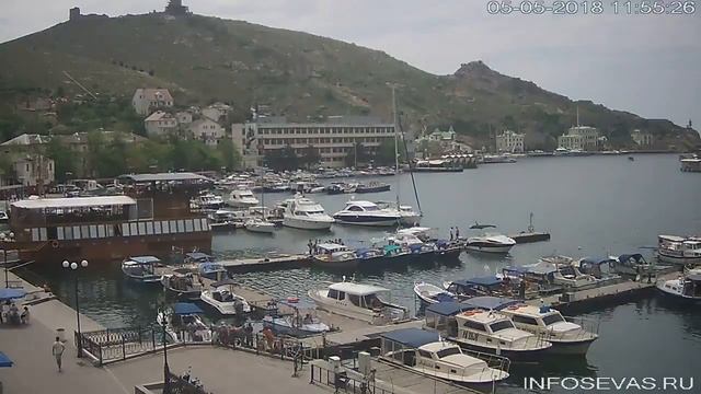 Балаклава, набережная Назукина.05 мая 2018 года смотреть онлайн