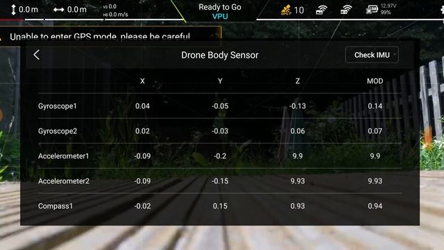 Fimi X8 SE - Drone Body Sensor readings - latest firmware смотреть онлайн
