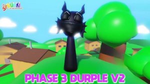 Как получить новый Phase 3 Durple V2 в 3D Sprunki RP And Animations [Roblox]