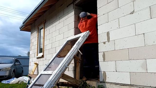 Установка пластиковой входной двери своими руками. смотреть онлайн