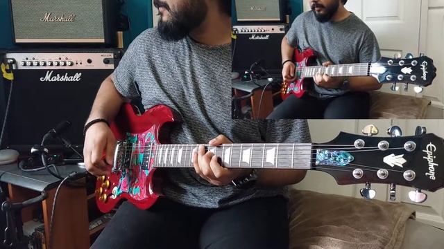 Plug In Baby - Muse (guitar cover) смотреть онлайн