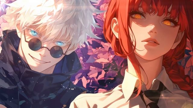 Годжо и Макима | Gojo Satoru x Makima – Jujutsu Kaisen - Живые Обои смотреть онлайн