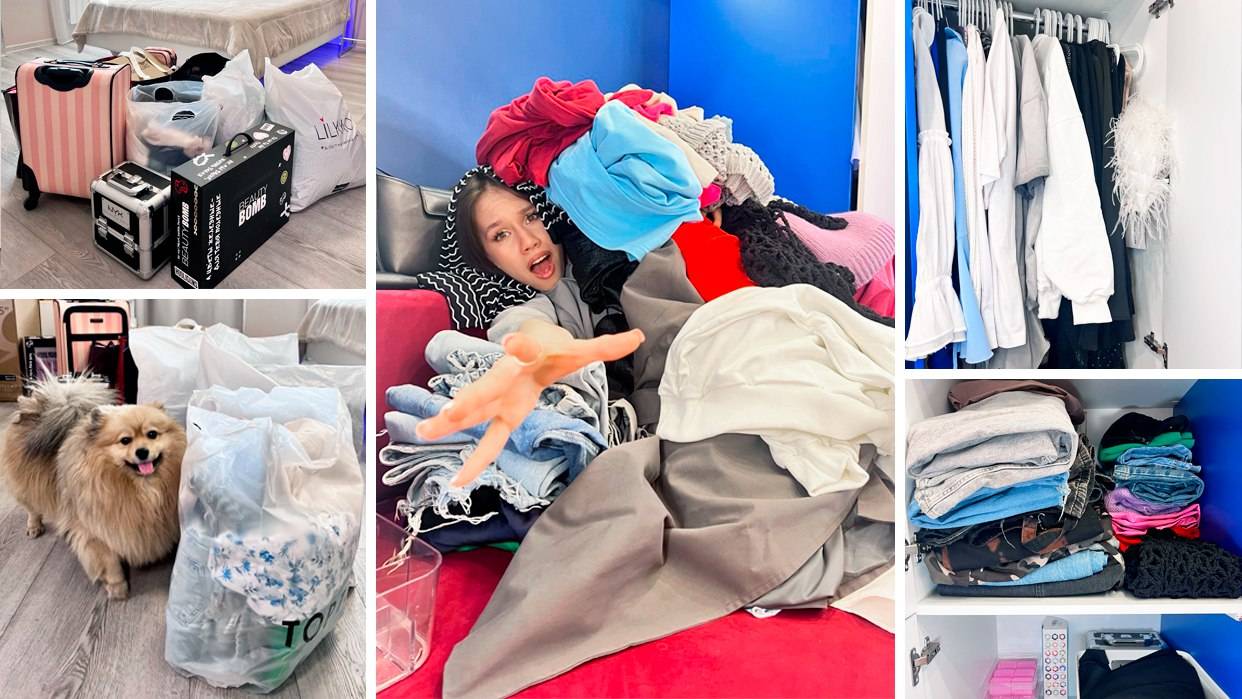 Весеннее РАСХЛАМЛЕНИЕ ОДЕЖДЫ 👗👠 Я НЕ ВЕРНУСЬ к РОДИТЕЛЯМ!😛 смотреть онлайн